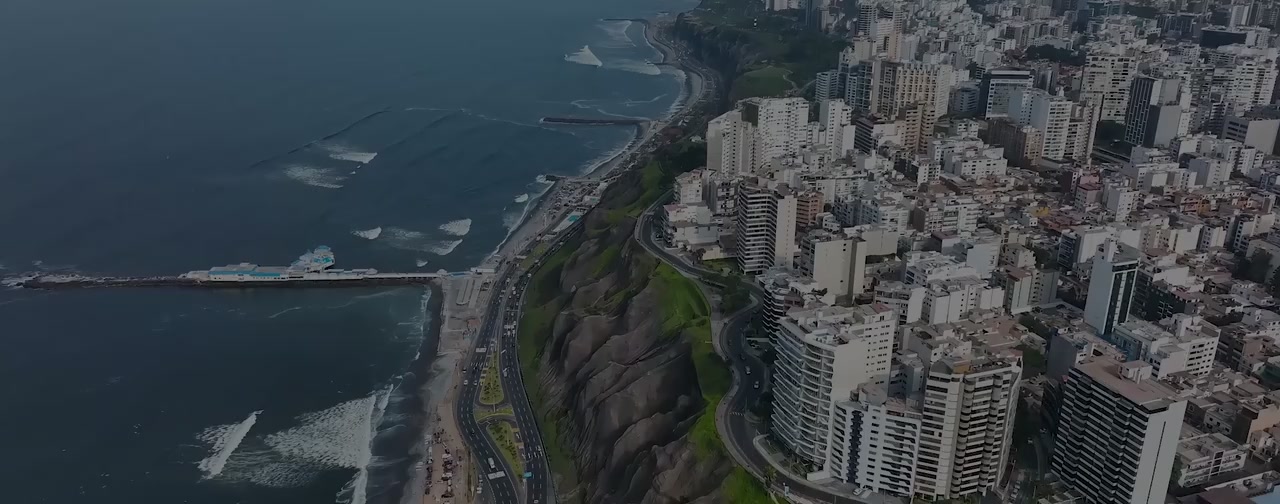 Aerial view of a Latin American city representing the LATAM talent hub