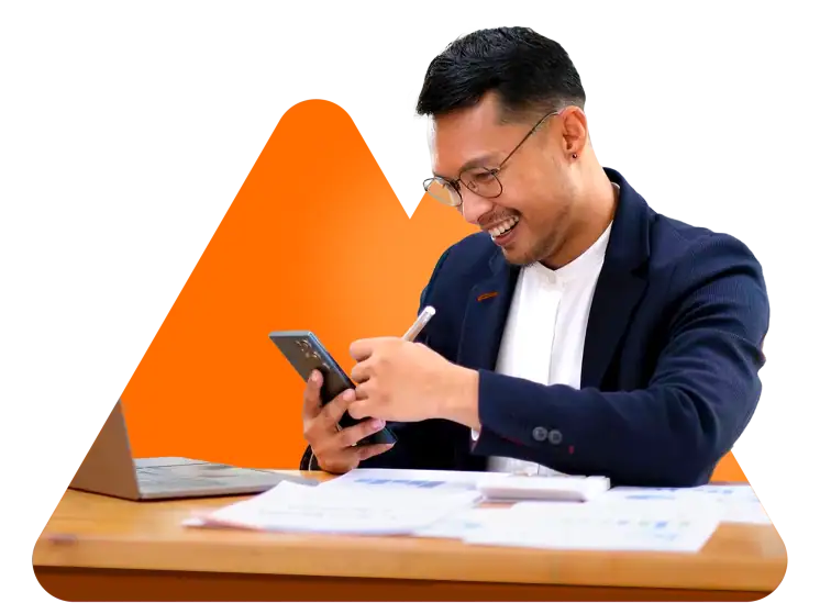 Virtual bookkeeping assistant at work